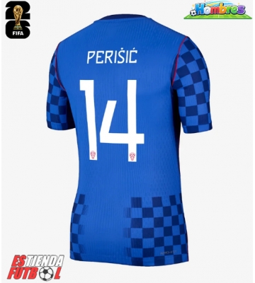 Croacia Ivan Perisic #14 Segunda Equipación Mundial 2026 Manga Corta Croacia Ivan Perisic #14 Segunda Equipación Mundial 2026 Manga Corta